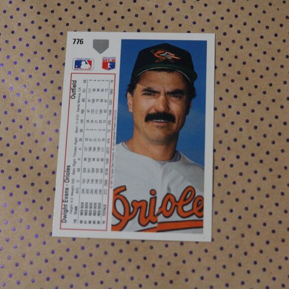 Dwight Evans #776 Baseball Card - Picture 2 of 2